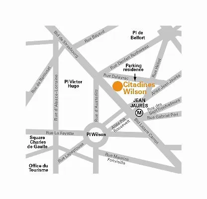 Citadines Wilson 3* Toulouse